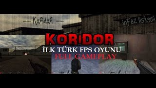 Koridor %/100 Yerli İlk TÜRK Yapımı FPS Oyunu (Nostalji) Full Gameplay screenshot 3