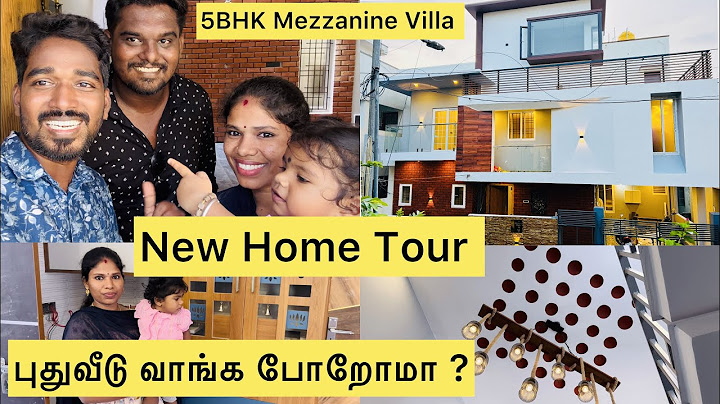 New Home Tour | புதுவீடு சுத்திபாக்கலாம் வாங்க | Sangeetha Vinoth |