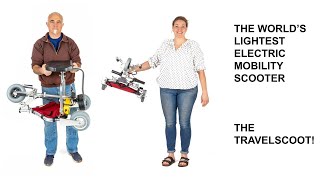 The Ultra Lightweight Electric Travel Scooter Travelscoot Escape Demo & Features