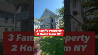 3 Family Property in Hartford, CT. 2 Hours from New York. 6 bedrooms 3 BathroomsPrice: $399,999