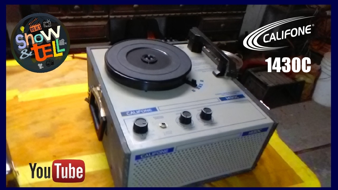 1973 Califone 1430C From e Bay | Will It Work?