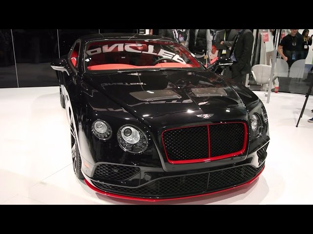 Bentley Continental Monster Collaboration Ces 2016 Video Bentley Continental Monster Collaboration Ces 2016 Video Audiophilepure