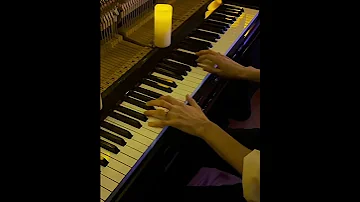 Chopin Spring Waltz Piano Cover (Mariage dAmour) #shorts