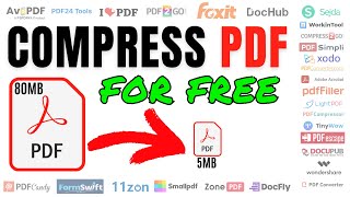 Best Free PDF Compressors for Large PDF File (NEW 2023)