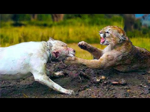 boxeo folleto Sindicato PUMA vs DOGO ARGENTINO - el poder del puma - Puma vs Dogo, Oso, Lobo -  YouTube