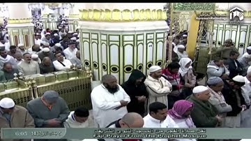 تلاوة من سورة النمل للشيخ أحمد طالب من فجريات المسجد النبوي عام ١٤٣٧هـ