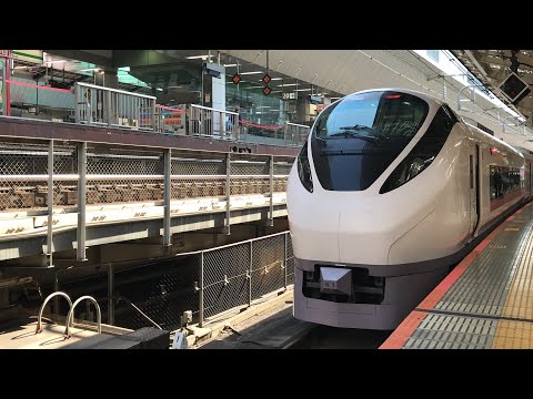JR東京駅10番線から、常磐線特急ときわ72号品川行きE657系72MK1水カツが、JR品川駅へと発車！東北新幹線なすの274号東京行きE5系274BU25仙セシ+E6系Z18秋アキが20番線に到着！