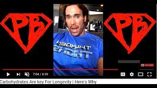 Mike O'hearn Says Carbohydrates, Not Duck Eggs, Are The Key To Longevity!