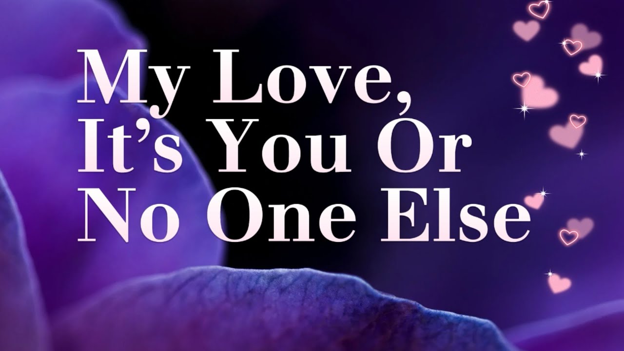 If It’s Not You, I Don’t Want Anyone Else 😍💜