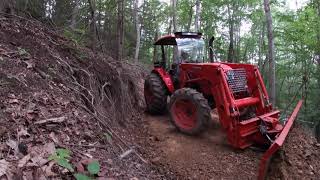 Tractor Dozer! Kubota M6060 with 8’ quick attach blade!