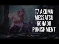 Tekken 7 akuma messatsu gohado punishment with reaction