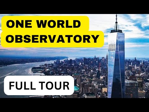 Video: Touring One World observatorija Ņujorkas pilsētas centrā