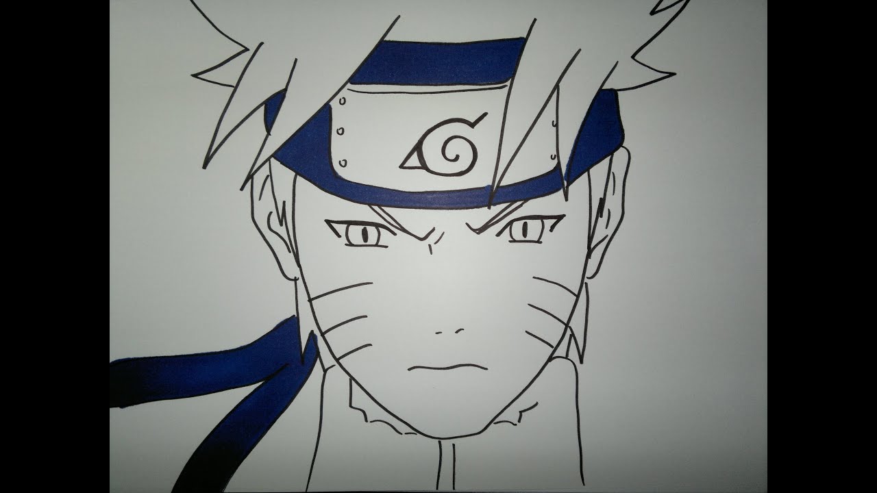 How To Draw  Naruto  Shippuden     f f f       YouTube