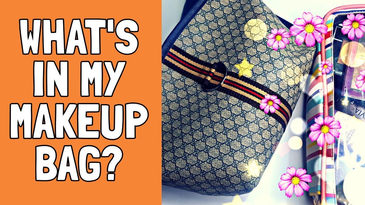 How I Store My makeup in a Makeup Bag | Personal & Realistic - YouTube