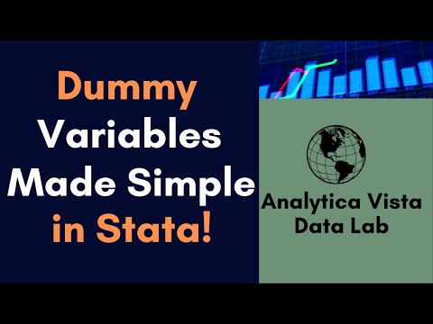 38. How to Recode Dichotomous variable into Dummy Variable in Stata