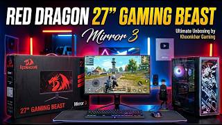Best Gaming monitor | Red dragon mirror 3 | 200hz gaming monitor