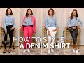 How To Style One Denim Shirt In 10 Ways | Women's Fashion in Nairobi