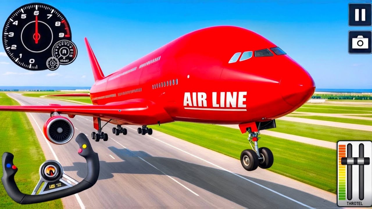 Flight Airplane City Pilot Simulator - Boeing Emergency Landing Disaster 😱✈️ (Android Gameplay)