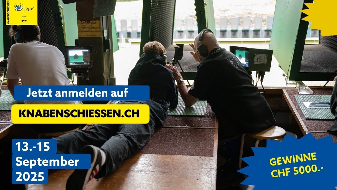 Gewinne 5000.- am Knabenschiessen 2025