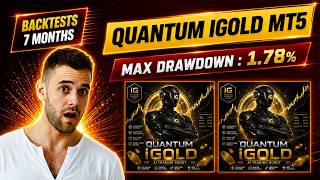 Quantum iGold MT5 Review | Equity drawdown 1.78% | FX STORE EA