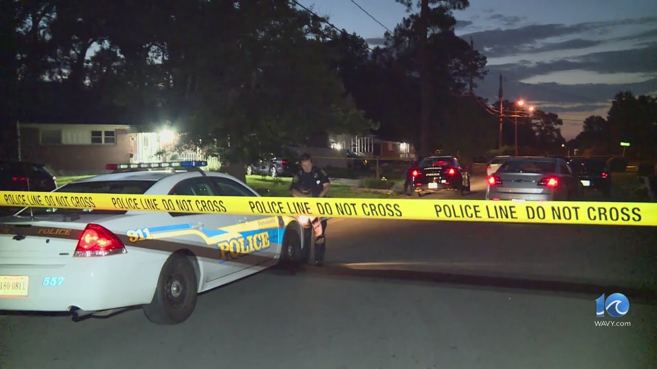 Man injured following shooting in Portsmouth Tuesday morning - YouTube