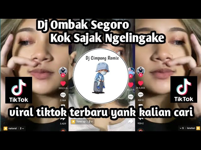 DJ OMBAK SEGORO KOK SAJAK NGELINGAKE FUNKOT II DJ FUNKOT SAYANG 2 FYP TIKTOK TERBARU 2024 NIE class=