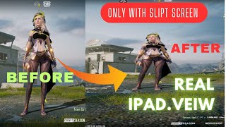 how to enable iPad view on all aquos r2.r3.r5.zero2. and all android phone's with slipt screen screenshot 2