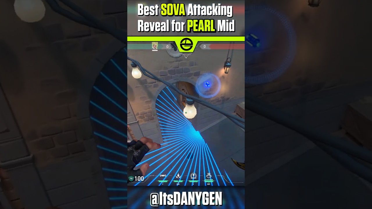 Sova Attacking Reveal for Mid on Pearl