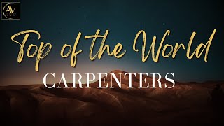 Carpenters - Top of the World Karaoke | AiVee Studio