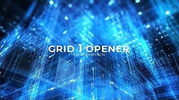 Grid 1 Opener || After Effects Template