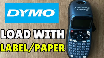 How To Load Labels/Paper/Tape In Dymo LabelWriter 550/450/5XL/Organizer Express/LetraTag/Embossing