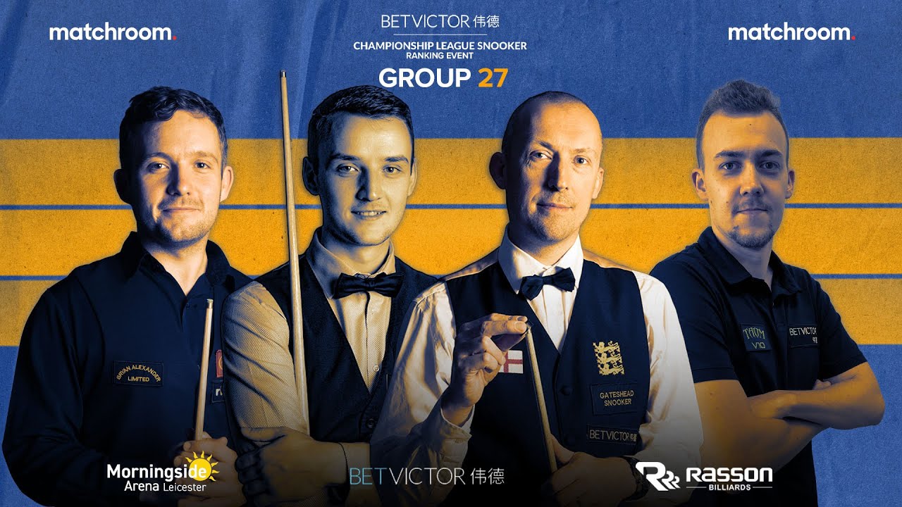 2022 Championship League Snooker Group 27 Table 2 LIVE STREAM