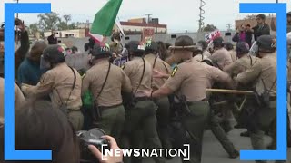 DHS alleges protesters threw rocks, fireworks at federal agents | NewsNation Live