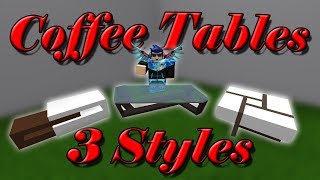 Roblox Studio - Coffee Tables [Speedbuild] screenshot 3