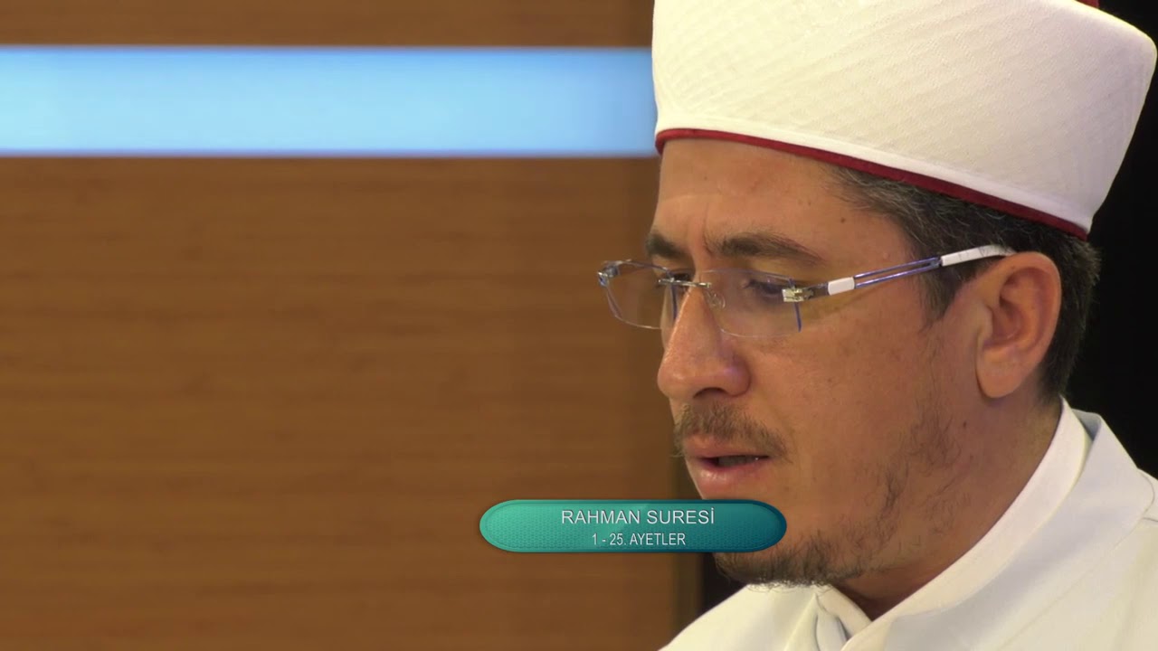 Rahman Suresi 1-25. Ayetler - Okuyan: Fatih DEMİR