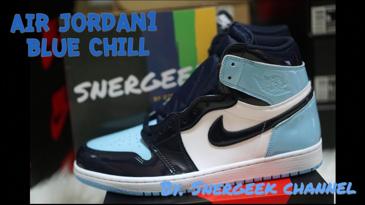 [UNBOXING] AIR JORDAN1 "BLUE CHILL" 