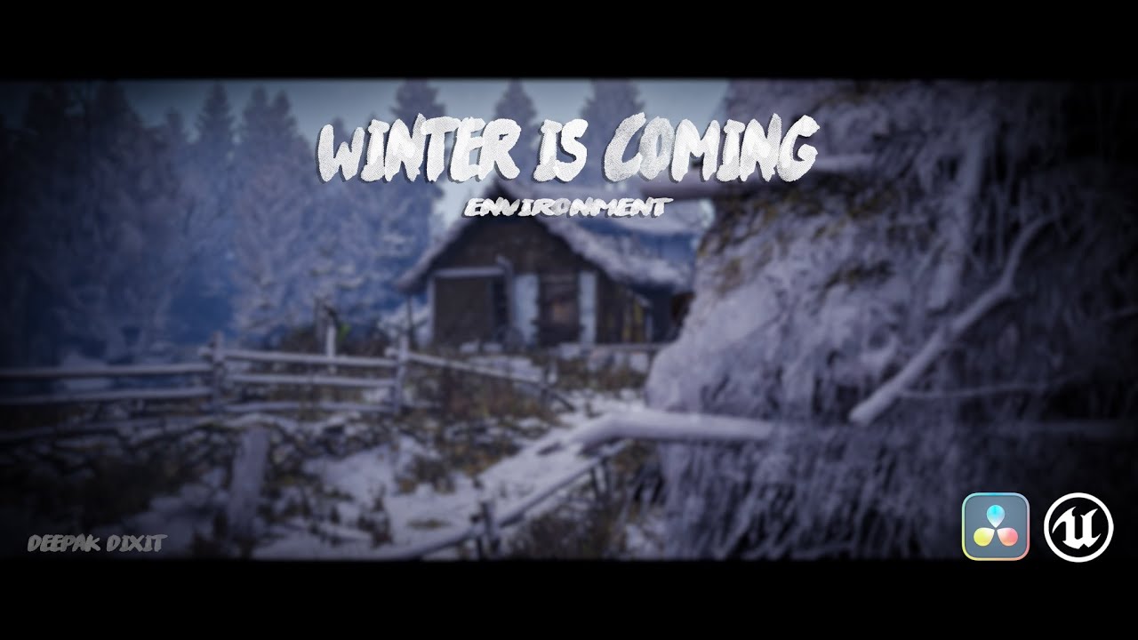 Winter is Coming Unreal Engine  ft. Medieval Game Environment
