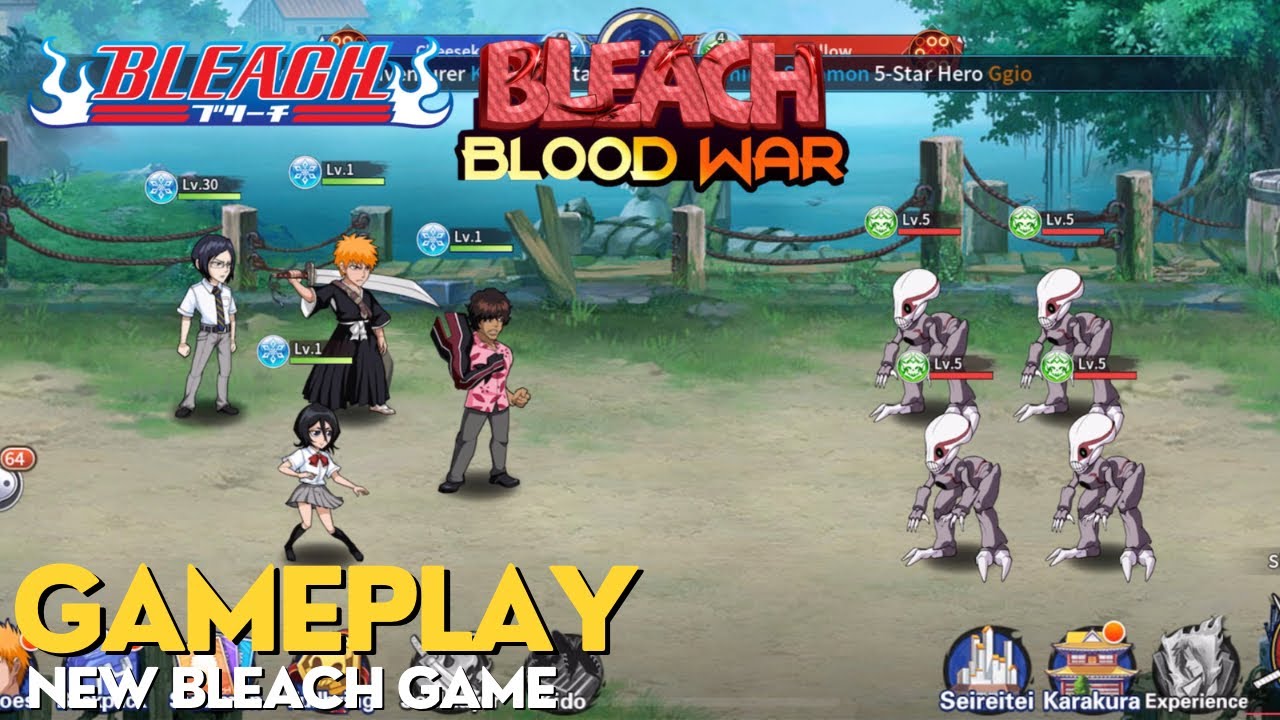 Bleach Blood War Gameplay First Look YouTube