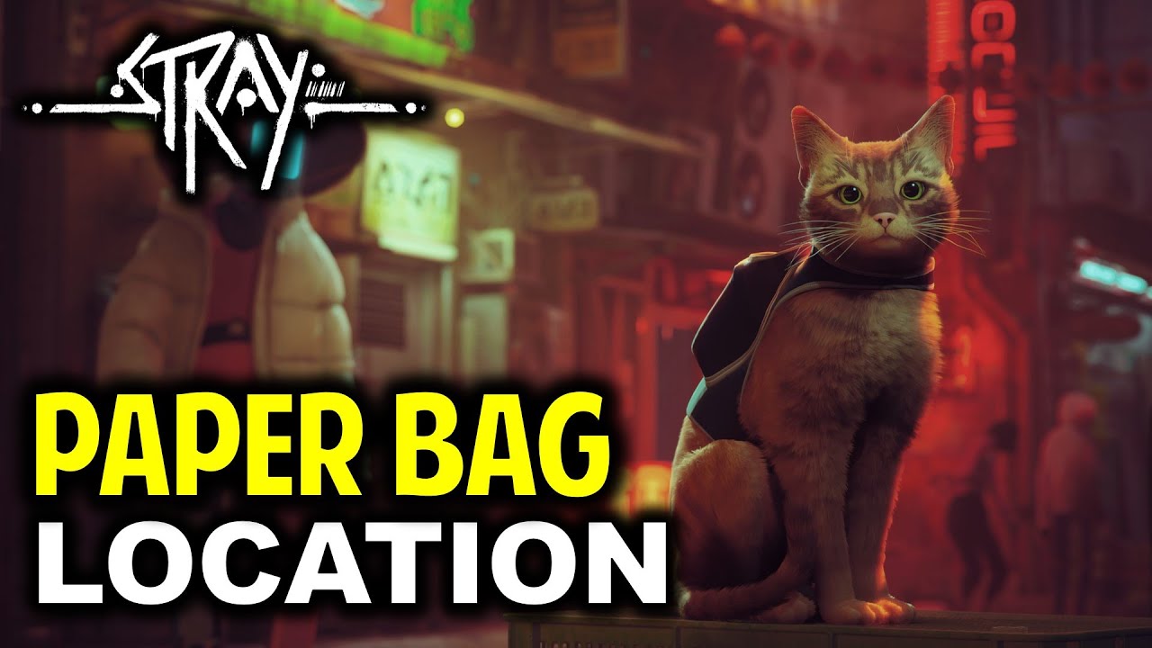 Paper Bag Location: Curiosity Killed the Cat Trophy Guide | STRAY