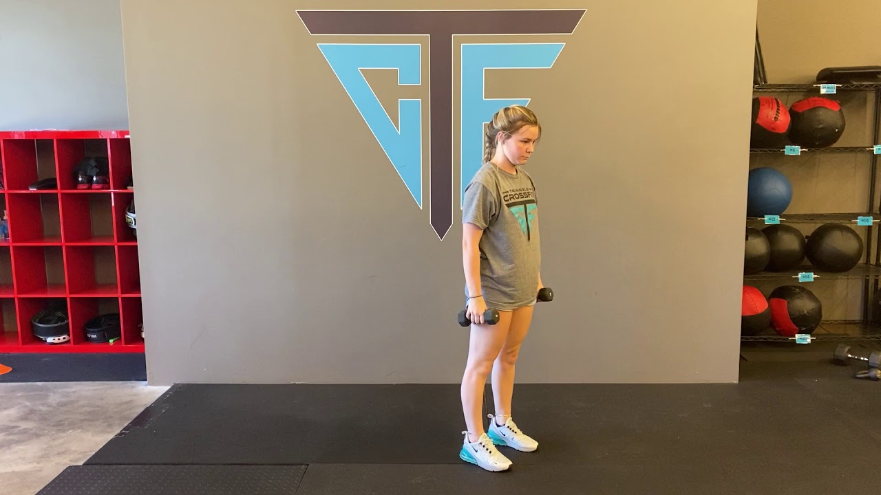 Double Dumbbell Burpee Demo - YouTube