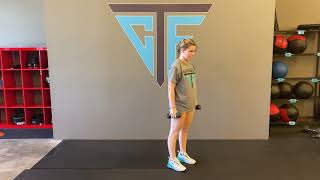 Double Dumbbell Burpee Demo