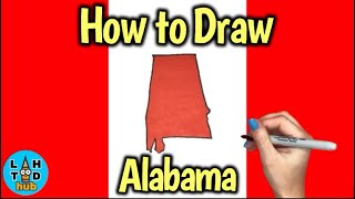 How to Draw the State of Alabama