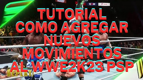 TUTORIAL ON HOW TO EXPORT AND IMPORT MOVEMENTS IN SVR 11,WWE2K23 PSP, PS2-2K MODZ! #wwe2k22 #wwe2k23