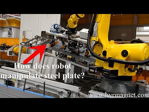 How Does Robot Gripper Manipulate Steel Plate? - HVR MAG