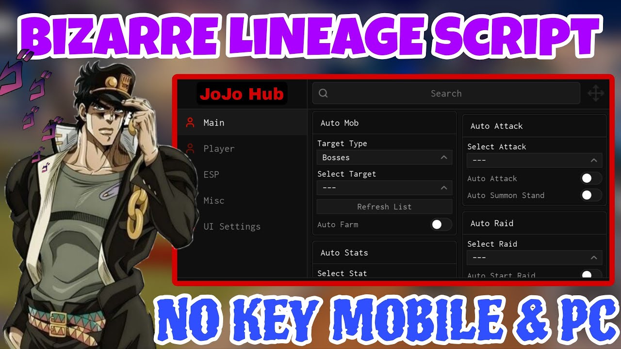 Bizzare Lineage Script *NO KEY* - Auto Farm, Auto Collect Arrows, Auto ...