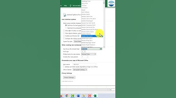 Thiết lập font chữ mặc định trong MS Excel #shorts
