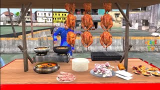 street food ll grilled kabab ll sandwich ll Hindi kahani comedy ll Hindi story