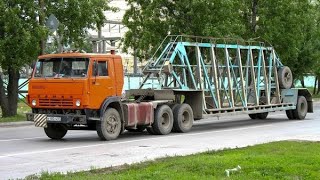 обзор модели камаза и панелевоза от SIN models