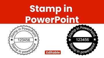 stamp in powerpoint | powerpoint