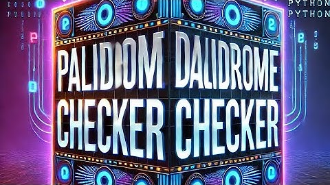 Check If a Word is a Palindrome #python #education #trending #coding #fun #technology #tech #ai #fyp